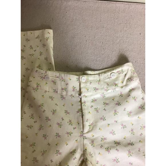 Princess Polly Women Floral ankle Length Jeans Sz. 6 EUC Boho cottage Core Y2k - Picture 5 of 12